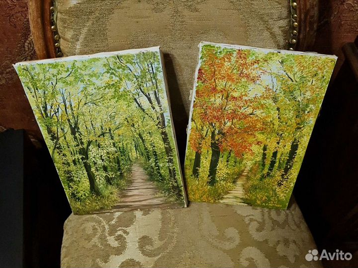 Картина масло холст