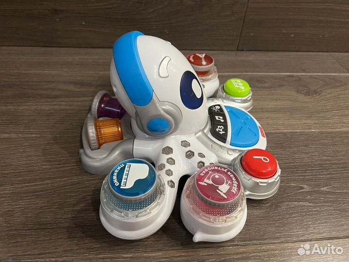 Продам музыкальную игрушку осьминог fisher price
