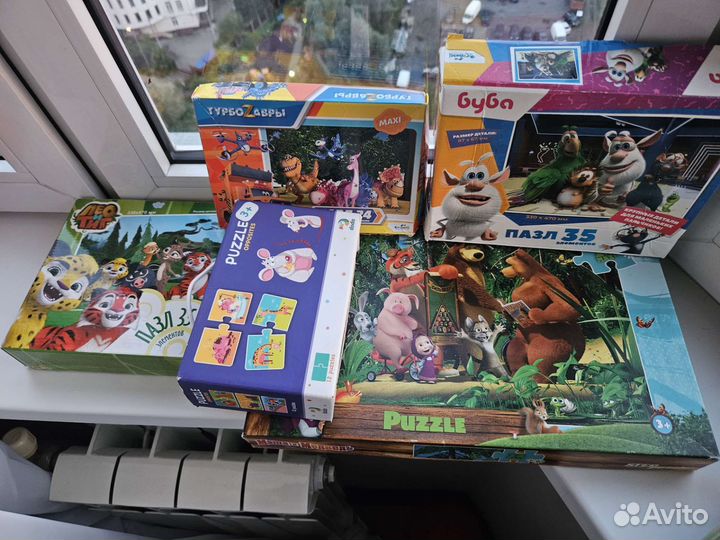 Крупные пазлы