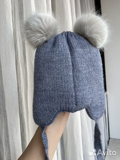 Шапка зимняя детская