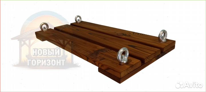 Детская качель из термососны