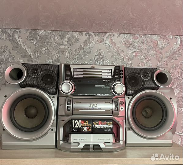 Музыкальный центр JVC MX-J550R