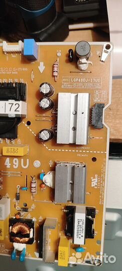 ЖК телевизор LG 49UM7020PLF - разбор