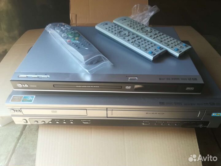 DVD VHS видеодвойка lg