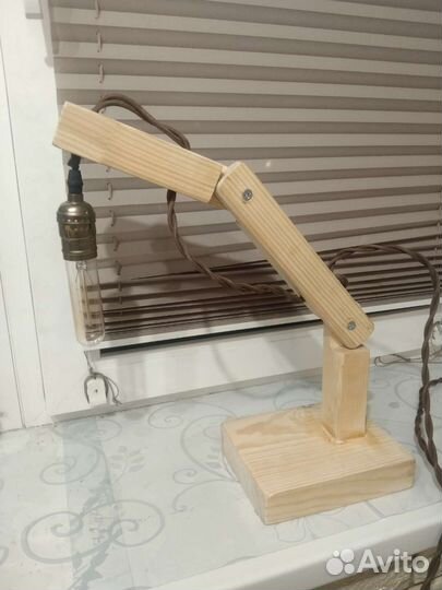 Лампа настольная винтаж