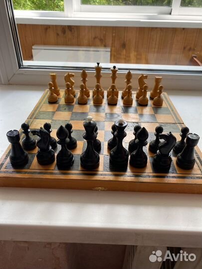 Шахматы СССР деревянные №17
