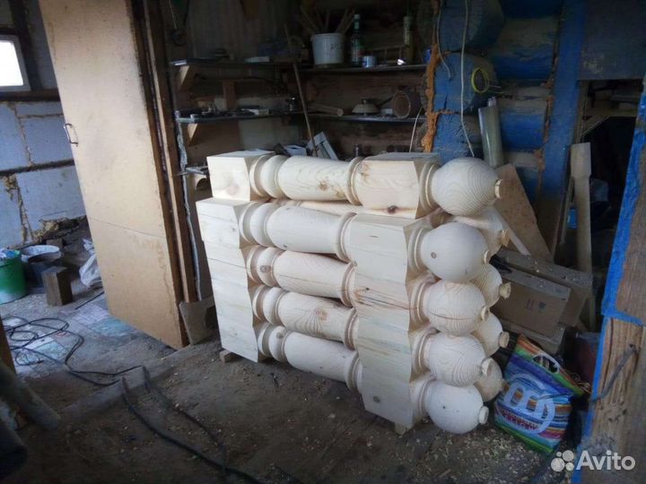 Токарные работы по дереву