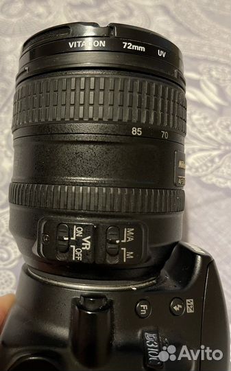 Зеркальный фотоаппарат Nikon D3100