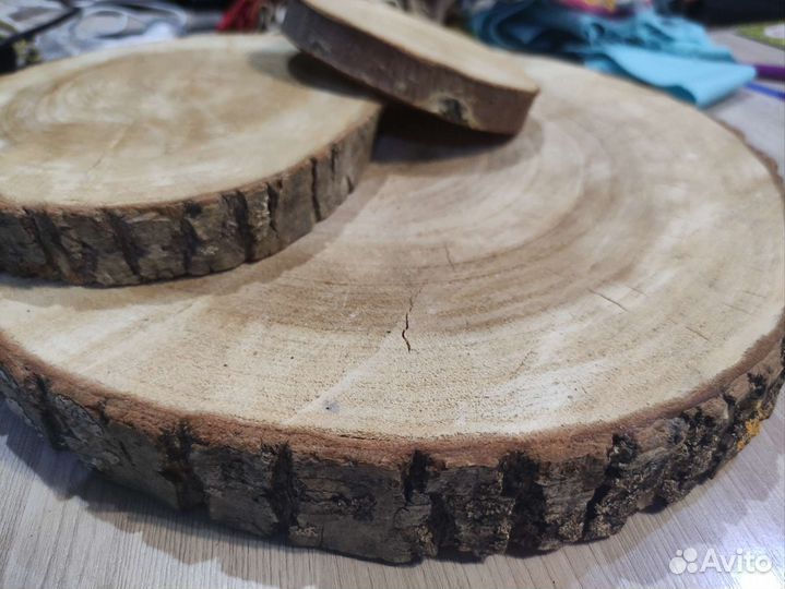 Фотофон деревянный 3 шт с авторским рисунком