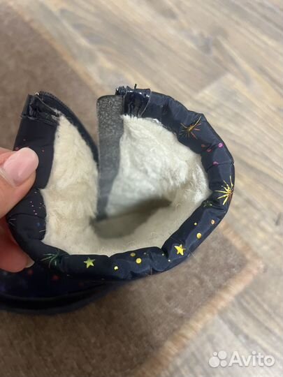 Дутики зимние для девочки