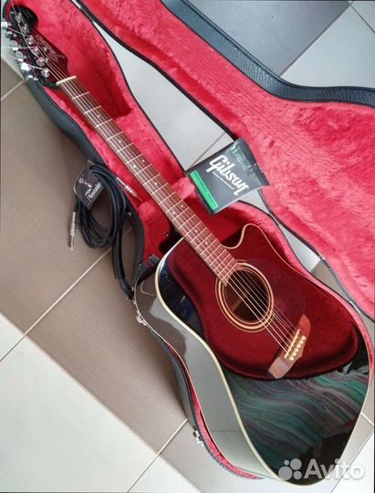 Электро акустика Fender La Brea'90г 22 лада кофр