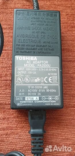 Блок питания toshiba