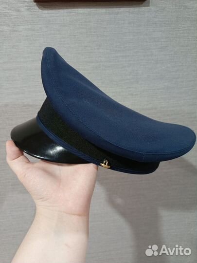 Фуражка офисная синяя