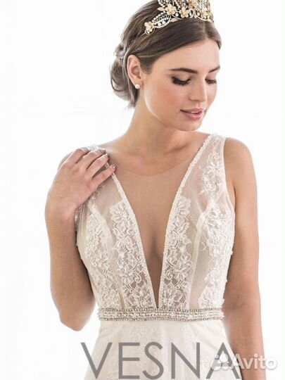 Дизайнерское свадебное платье