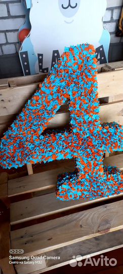 Цифра 4 на день рождения