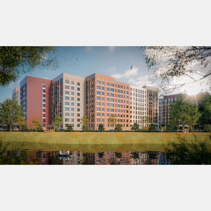 1-к. квартира, 42 м², 2/9 эт.
