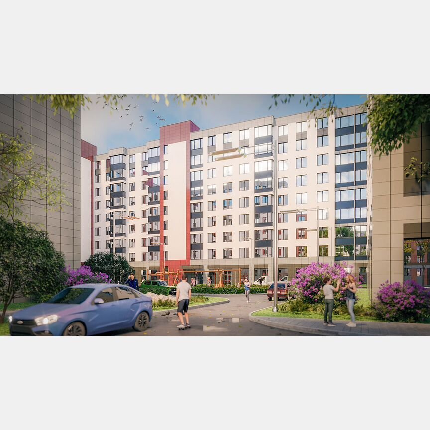 1-к. квартира, 35,9 м², 2/9 эт.