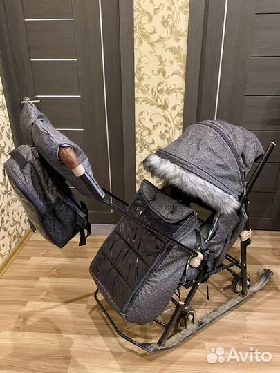 Санки коляска