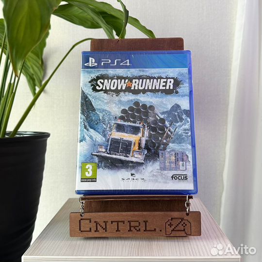 Новый Snowrunner PS4/PS5 Диск
