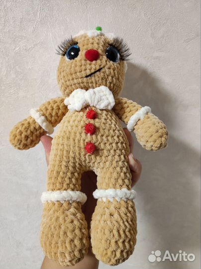 Пряник вязаный ручной работы