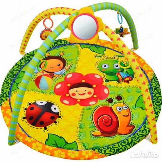 Развивающий коврик Жирафики ''Летняя полянка''