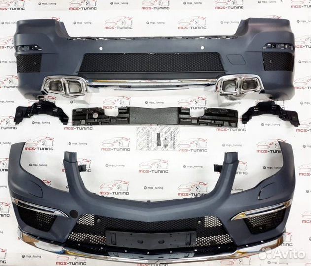 Обвес на Mercedes GLK Class X204 в стиле 63 AMG