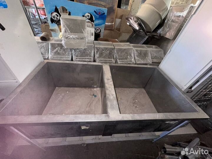 Ванна моечная двухсекционная MBD2/800