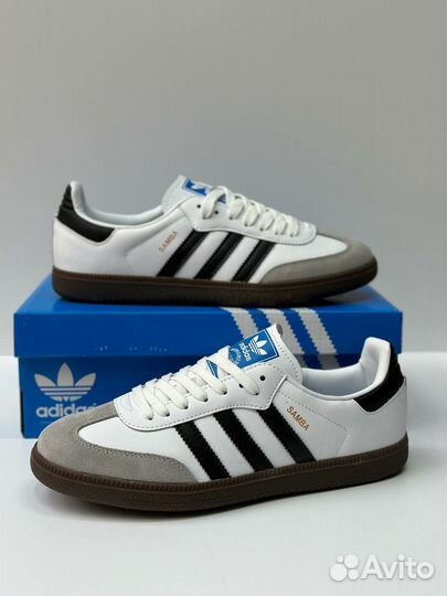 Кроссовки Adidas Samba Originals White