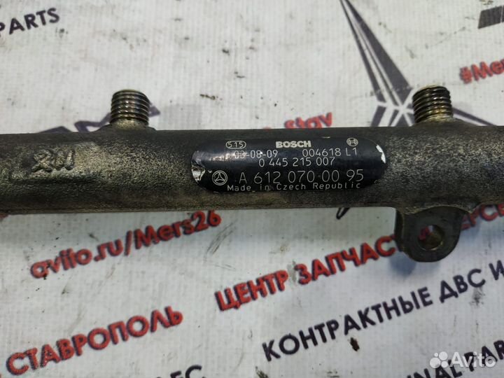 Рампа топливная om612 w163 Mercedes ML