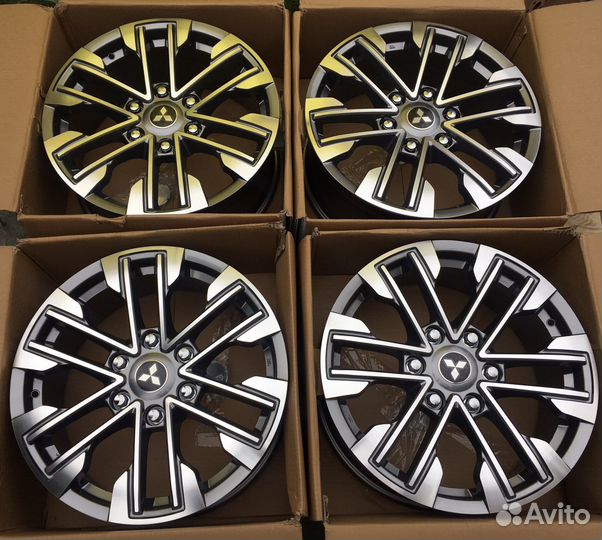 Диски Р18 на mitsubishi pajero,L200