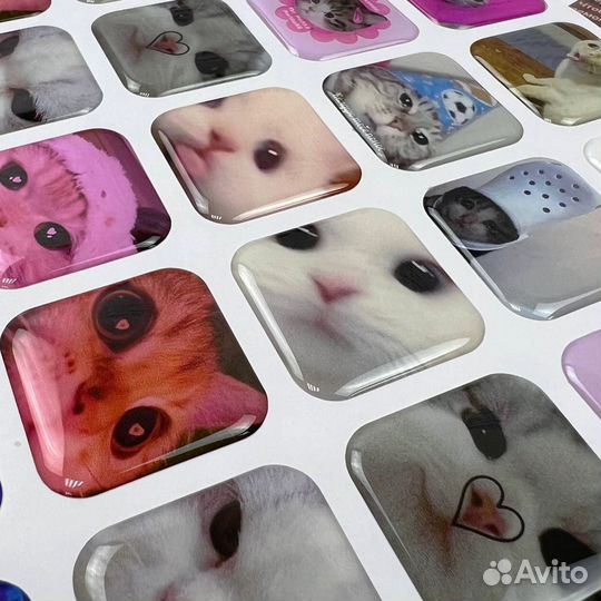 3d стикеры оптом от 50 и от 300 штук