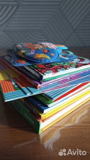 Книги детские пакетом, развивающие 13 шт