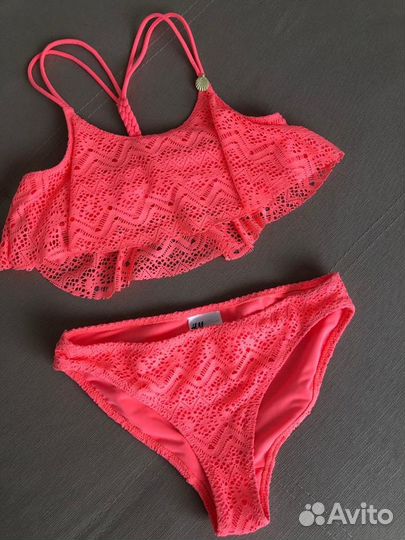 Новый купальник HM 10-12лет