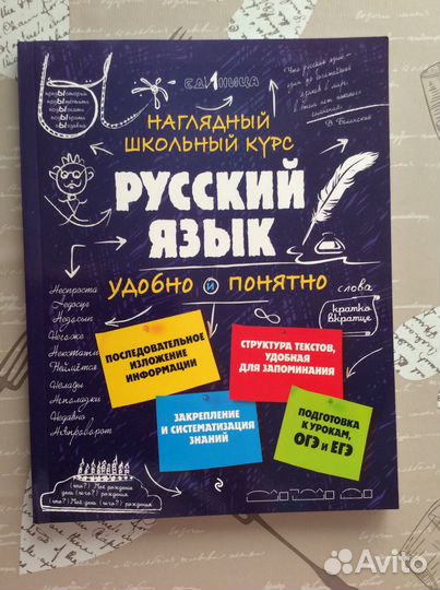 Русский язык наглядный школьный курс