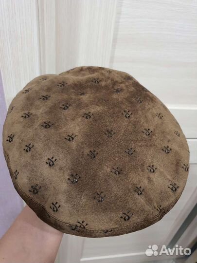 Берет замшевый