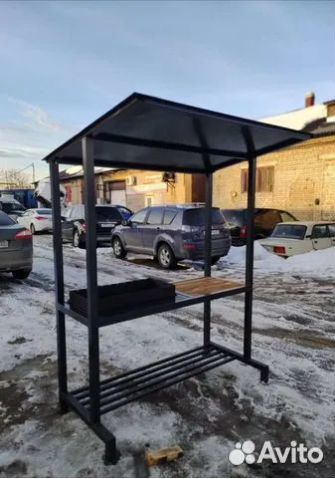 Кованые мангалы с крышей новинка 2023