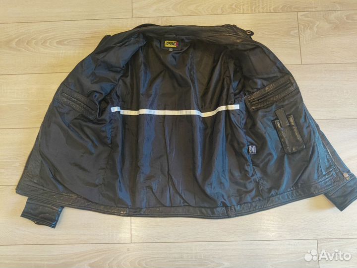 Куртка кожаная мужская arbex