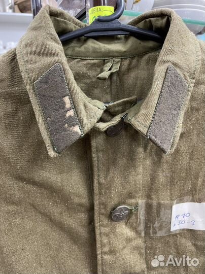 Летняя полевая гимнастерка 1970г, военная одежда