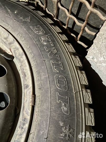 R15 Dunlop SP Winter Ice 02 195/65, PCD 5x114.3 DIA 67.1