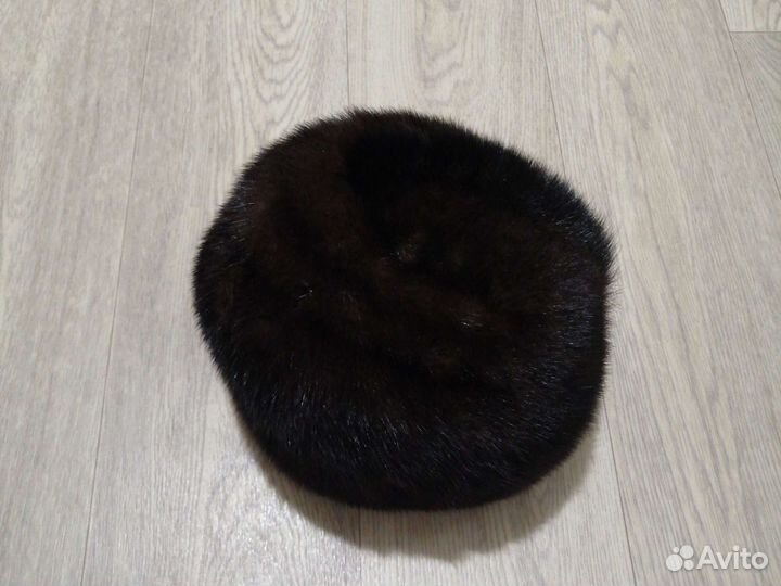 Шапка норковая женская бу
