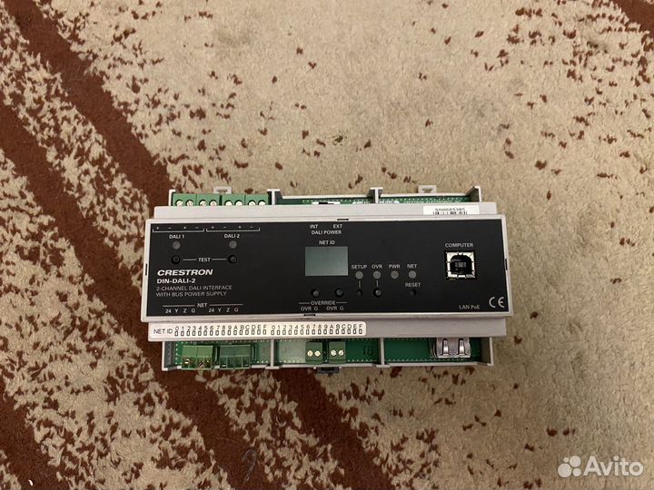 Crown CDi 1000; Crestron MC3,DM-MD6X1,Din-Dali-2