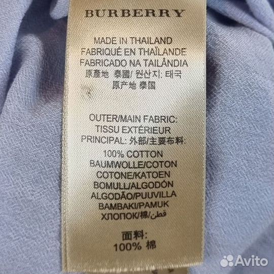 Рубашка Burberry Brit 48 L оригинал q