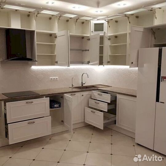 Кухни без ручек