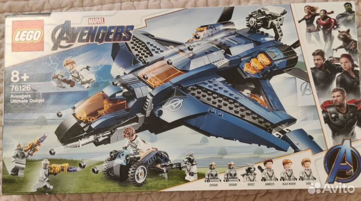 Конструктор lego Avengers Ultimate Quinjet