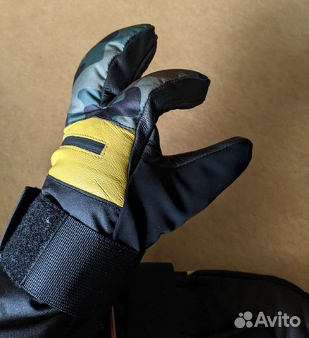 Крабы Jacome L с защитой запястья Кожа Мембра