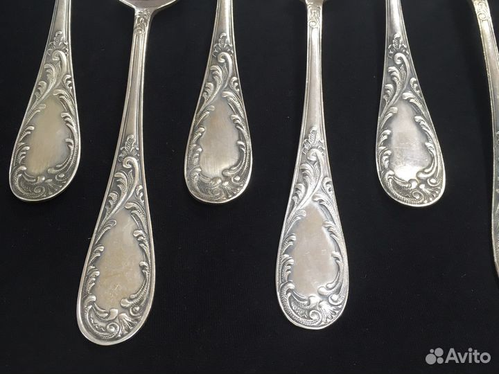 Редкие Столовые ложки «Старое Пламя» Кольчугино
