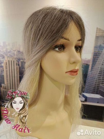 Накладка из натуральных волос