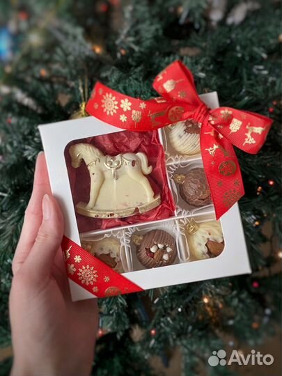 Шоколадный подарок, шоколад ручной работы