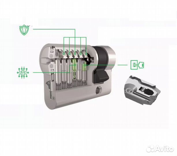 Навесной замок Mul-t-lock G 47