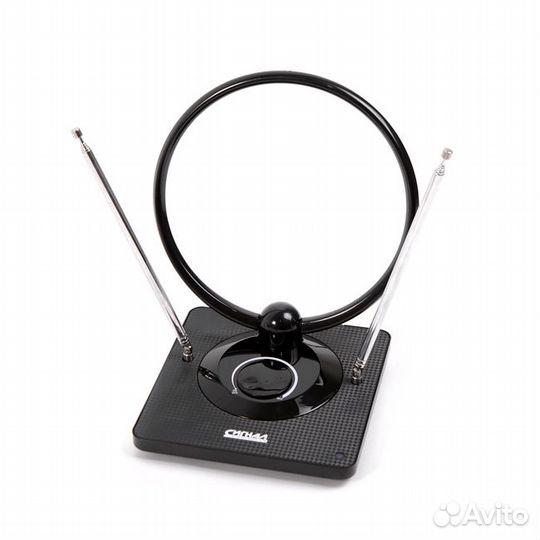 Антенна комнатная DVB-T2/ дмв+мв/ FM активная сигн